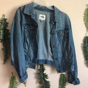 Old Navy Cropped Denim Jacket